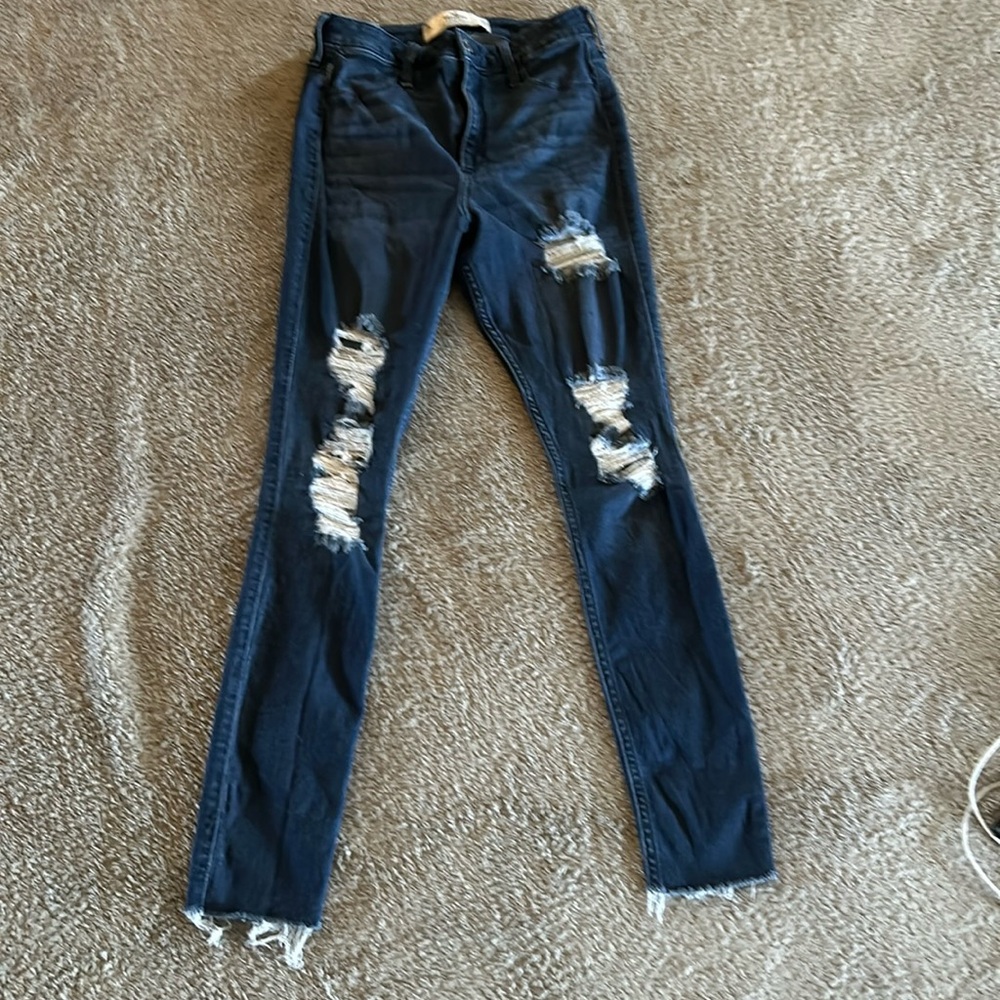 Hollister, curvy high-rise, jean legging